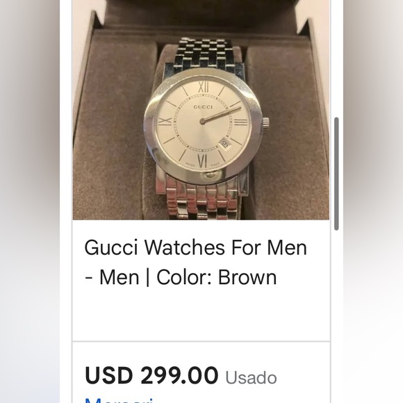 GUCCI 5200L.1 Classic Stainless Steel black Dial Women's Watch - Picture 13 of 13